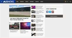 Desktop Screenshot of nbc25news.com